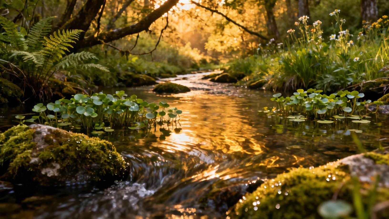 Écosystème aquatique naturel